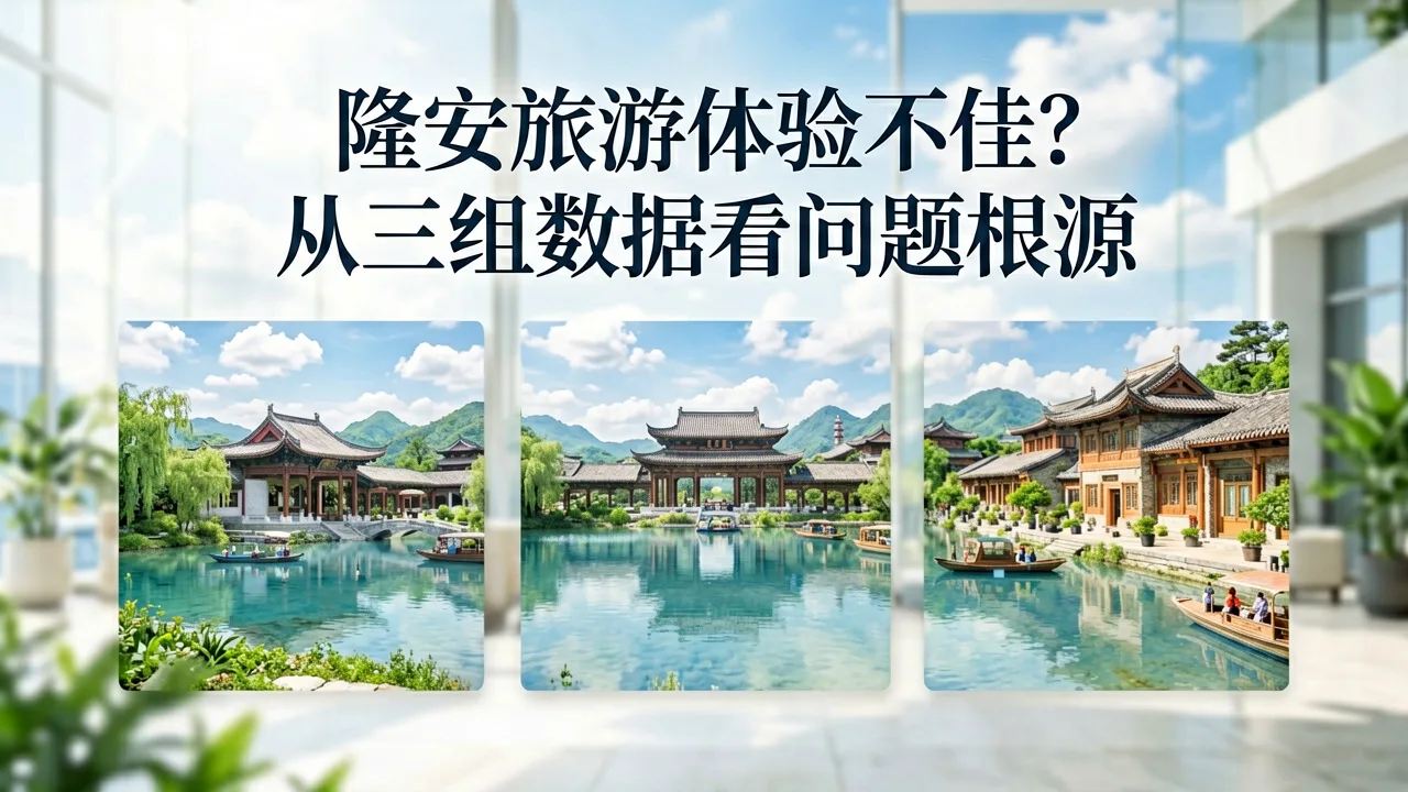 隆安旅游体验不佳?从三组数据看问题根源